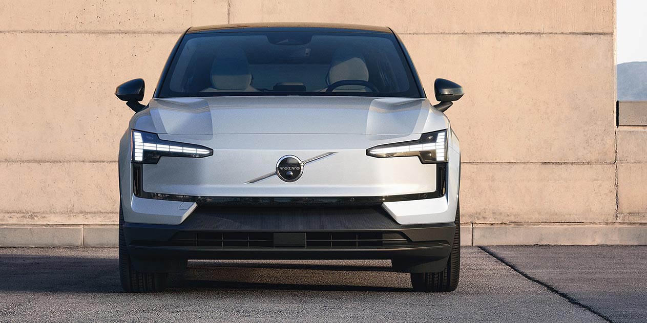 Volvo EX30 charging port detail